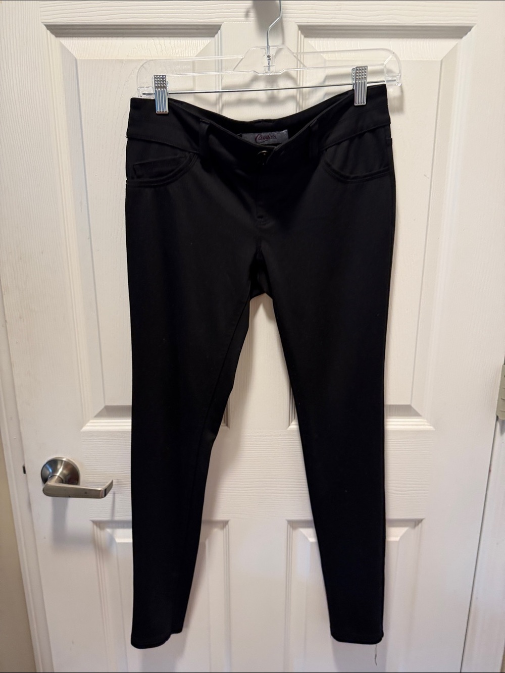 Candie's Black High-Waist Skinny Pants